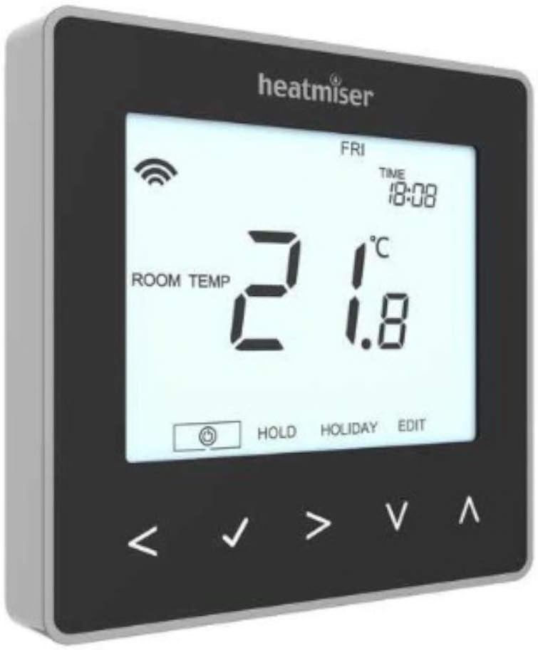 Heatmiser neoStat V2 - Programmable Thermostat Black