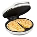 CucinaPro Courant Precision Non-Stick Pizza Maker - Quesadilla & Calzone Maker - Electric Griddle Grill Pan - Machine For Home & Everyday Baker, White