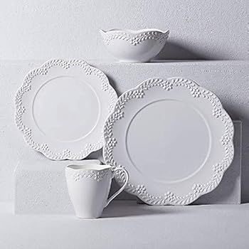 Lenox 885770 Chelse Muse Floral White 4 Piece Place Setting