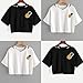 SERYU Women's Lace Pleated Crew Neck Tops Short Sleeve Shirts Plus Size Summer Casual Tunic Tops Blouses