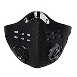 Lowpricenice New Style Neoprene Anti Dust Motorcycle Bicycle Cycling Ski Half Face Mask Filter