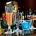 Hard Plastic Tumblers 9 oz. Party Cups/Old Fashioned Glass, 50 Count Drinking Glasses, Crystal Clear