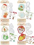 Sweet Sugarbelle - Halloween, Winter and Christmas Cookie Cutters - Day of the Dead, Snowglobe, North Pole and Ugly Sweater