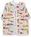 Pikababy Long Sleeved Bib Waterproof Bibs with pocket - 6 to 24 months baby girl and boy colors (Elephant)