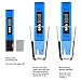 Poit Water Quality Digital TDS PPM Meter Tester, ATC/Measuring Temperature/Data Hold/Auto-off Function, Leather Carrying Case Included