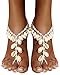 Bienvenu 2pcs Pearl Ankle Chain Bracelet Beach Wedding Foot Jewelry Barefoot Sandals Anklet Chain