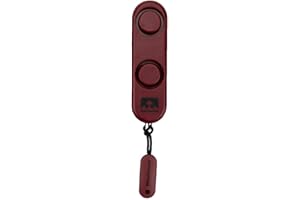 Nathan Personal Alarm Ripcord. SafeRun Siren in Case of Emergency 120DB with/Without Strobe Light. Security Clip for Running, Waking, Hiking, Biking and More. Very Loud and Bright Easy to use, Fast.