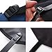 Tuban Hiking Gaiters Snow Gaiters Waterproof Boot Gaiters Reinforced TPU Strap Breathable Nylon (A-Black, Standard -L)