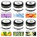 Priksia Scented Candles Gift Set, Natural Soy Wax 3.5 Oz Unit Portable Jar Candles Women Gift with Fragrance Essential Oils for Stress Relief and Aromatherapy- 6 Packthumb 1