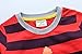 Little Boys Long Sleeve T-Shirt Kids Cotton Tops Toddler Tees Christmas Stripe Tees (3-4Years, Red)