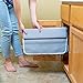 Thick Baby Bath Kneeler Set - Pad and Elbow Rest, Soft Luxurious Foam Cushion for Knee comfort, 2-Pocket Organizer, Anti-Slip Technology, Easy Storage - by Faboop Baby