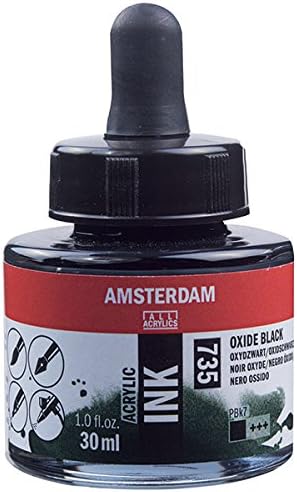 Amsterdam Acrylic Ink 30Ml Oxide Black