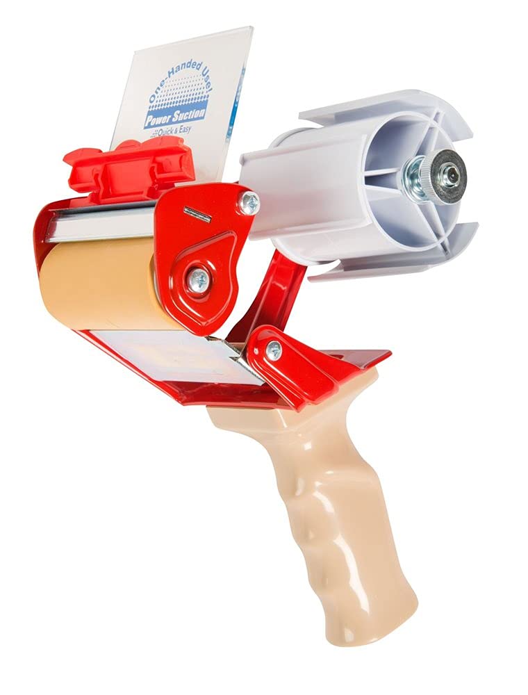 Pacplus Tape Dispenser, Heavy Duty Pistol Grip, For 75mm Wide Tape