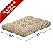 Plush Dog Bed | Ombré Swirl Dog Bed & Cat Bed | Mocha 29L x 21W x 2H-Inches for Medium Dog Breedsthumb 3