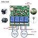 EACHEN WiFi Wireless Inching Relay Monentary/Self-locking Smart Switch Module DIY Smart home Gadget DC 5-32V Input Ewelink App Compatible With Alexa Echo Google home Nest IFTTT SONOFF (ST-DC4)