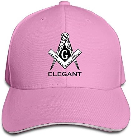 Freemason Square And Compasses Men's Peaked Baseball Cap