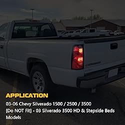 A ABIGAIL Rear Tail Lights Assembly Replacement for