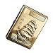 Moonwbak Cigarette Case Lighter, Metal Full Pack 20 Regular Cigarettes Box Holder USB Rechargeable Cigar Lighter Flameless Windproof with USB Cable Best for Birthday Gifts (Boat)