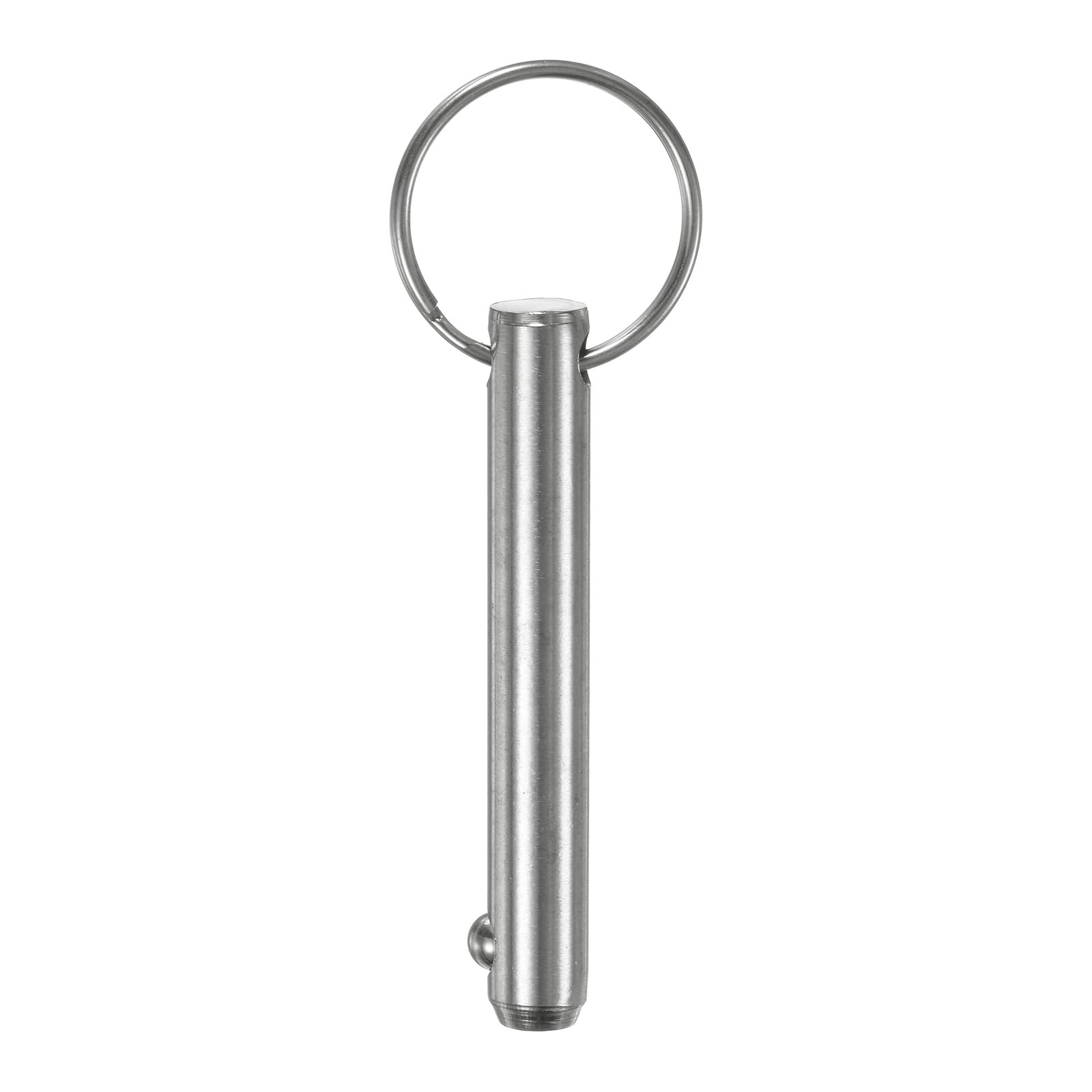 M METERXITY Quick Release Pins, 3/8" [10mm] Diameter, 2.09" [53mm] Usage Length Bimini Top Pin for Shipbuilding/Boat/Trailer, 2.76" [70mm] Total Length 304 Stainless Steel Hardware Pins