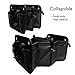 ANTEQI Foldable Car Storage Organizer for SUV, Portable Multi Compartments Trunk Organizer for Car Storage, Large capacity for Cargo Car Trunk Organizer, Expandable To Suit Any In-vehicle (Black)