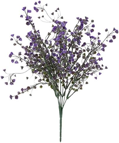 AnySell Artificial Flowers,Plastic Simulation Lavender Flower Artificial Plant Romantic Wedding Gift(3