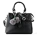 KINGH Women Handbag,Women Bag, Zip Closure Tote Vintage Shoulder Bag PU Leather 116 ¡­