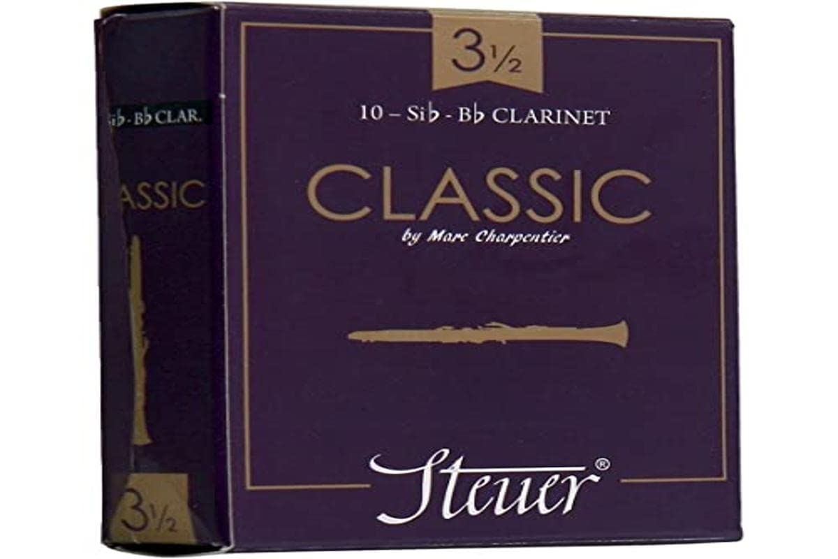 Steuer reed BB clarinet Classic pack of 10 size. 3 1/2 — image 1