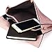 SSMY Women Leather Evening Clutch Bag Shoulder Handbag Messenger Envelope Bags with Adjustable Strap