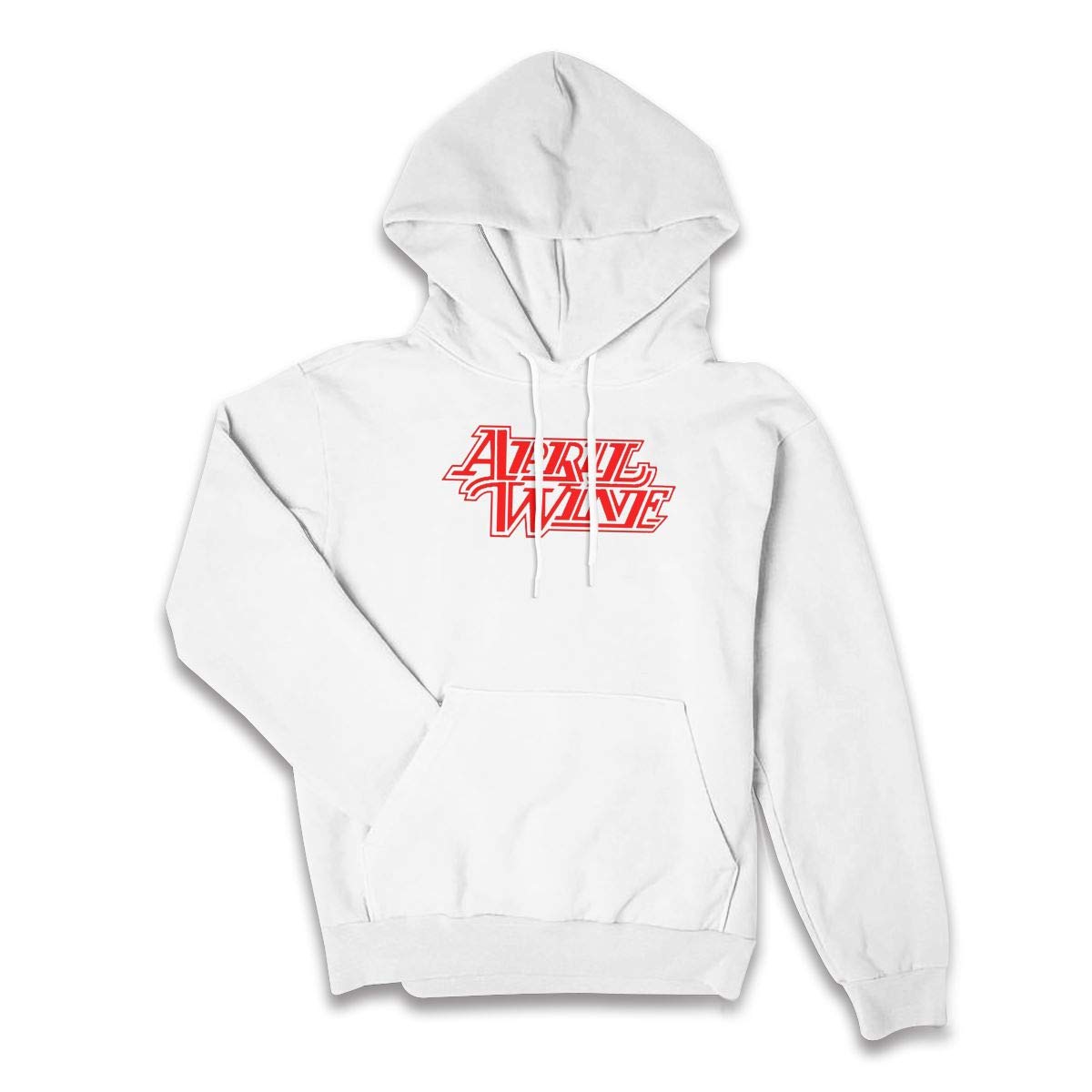 Erman Color Name Athletic April Wine Pullover Hooded Shirts With Pocket M