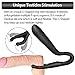 Orlupo Wiggle-Motion Dual Motors Vibrating Anal Vibrator for Men with Remote Control, Heating Anal Vibrators Butt Plug Prostate Massager Stimulator, Adult Male Anal Sex Toys for Men Women and Couples