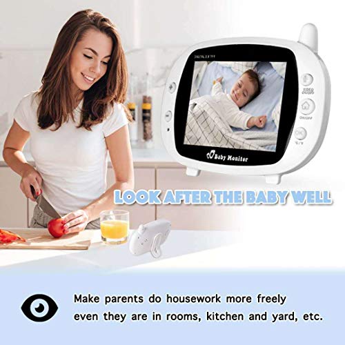 UNOKS 3.5 Inch Baby Care Device Night Vision Monitor Baby Care Device Baby Monitor