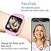 [2020 Updated]4G Kids Smartwatch with GPS Tracker, Touch Screen Boys Girls Watch Phone Waterproof with Remote Monitoring/SOS/Game/Pedometer/FaceTalk/2-way Call, Kids Christmas Birthday Gift Toys(Pink)