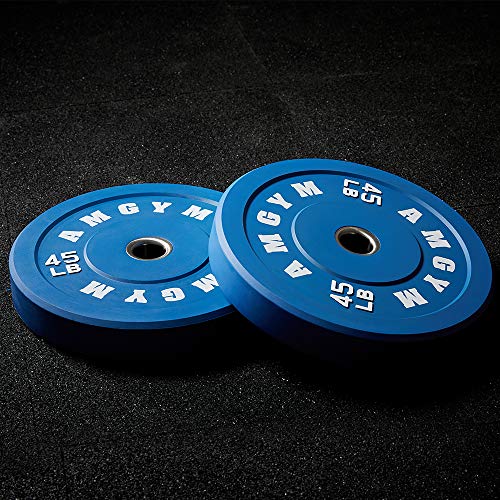 AMGYM Color Olympic Bumper Plate, Weights Plates, Bumper Weight Plate