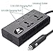 ASSEM 200W Car Power Inverter DC 12V to AC 110V with Dual AC Outlets And 4 USB Ports Car Adapter Charger for Laptop Smartphones PSP and DVs