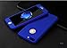 iPhone 7 Plus Case, YamaziHD Full Body Coverage Protection Ultra Slim iPhone7 Plus Cover with Tempered Glass Screen Protector for Apple iPhone 7 Plus 5.5 inch - Royal Blue