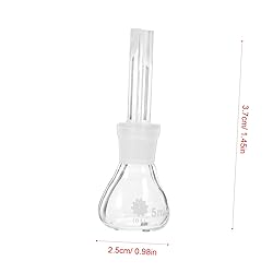 CIYODO Small Bottle Liquids Glass Pycnometer Empty