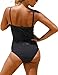 Blossil Women's Lace Crochet Straps One-Piece Swimsuits Bathing Suit