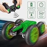 RC Cars Stunt Car Toy, Remote Control Car Double Sided Rotating Vehicles 360 Degree Flips, 4WD 2.4GHz Stunt Car, Kids Toy Cars for Boys and Girls ( Including Remote Controler)
