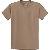 Joe's USA Mens Heavyweight 6.1-Ounce, 100% Cotton T-Shirts in Regular, Big and Tall Sizes