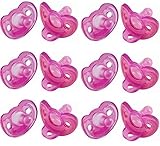 Gumdrop Pacifiers - Pack of 12, Pink, for Full Term