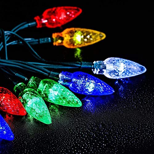 FW ZONE USB Christmas Light Phone Charger Cable,Multicolor 10LED 50inch