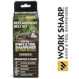 Official Replacement Belt Kit for the Work Sharp Knife and Tool Sharpener Ken Onion Edition