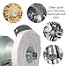 2 piece Buffing Polishing Wheels for Drill, rotary tools and bench grinder (6