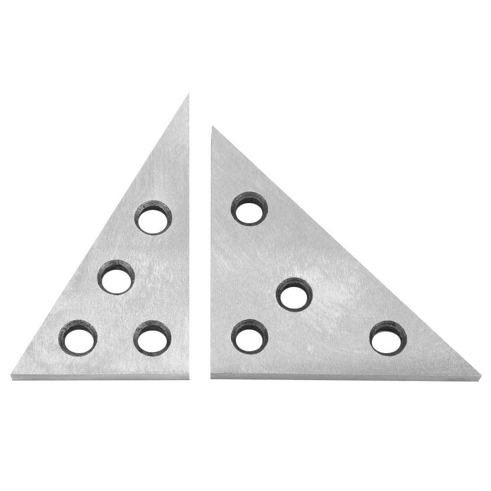 2PCs Angle Block Set, 306090 & 454590 Degree, 20 Seconds Precision