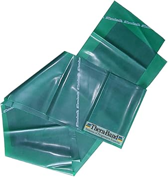 Amazon セラバンド Theraband グリーン 緑 1 5m 小冊子付 セラバンド Theraband グリーン Green エクササイズグッズ