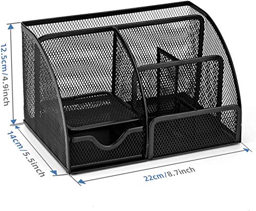 DHAND Ultifunzione Archiviazione, Organizer Da Scrivania In Rete