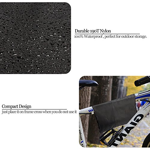 image for PAMASE Waterproof Bike Cover for 2 Bikes Outdoor Storage with Free Loc