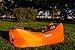 Inflatable Lounger Hammock by ChillPill:Comfortable Blow Up Air Lounger for Outdoor Use–Portable Lounge Chair with Side Pocket,Stakes,Bottle Opener and Carry Bag–Lightweight Oxford Nylon Air Couch