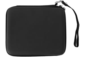 Generic 2DS Carrying Case Protective Hard Shell with 8 Game Card Holders for Travel Portable Game Console Bag for Player Comp