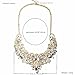 Lovage Women Crystal Collar Choker Necklace Handmade Statment Costume Jewelry For Party Use